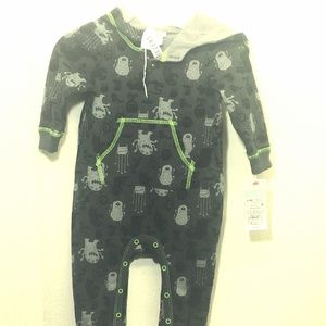 Cat and Jack Monster Onesie